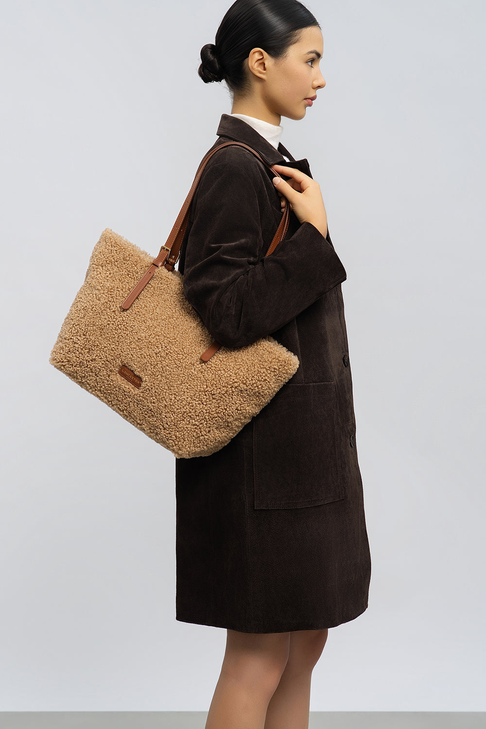 sac cabas épaule - moumoute 