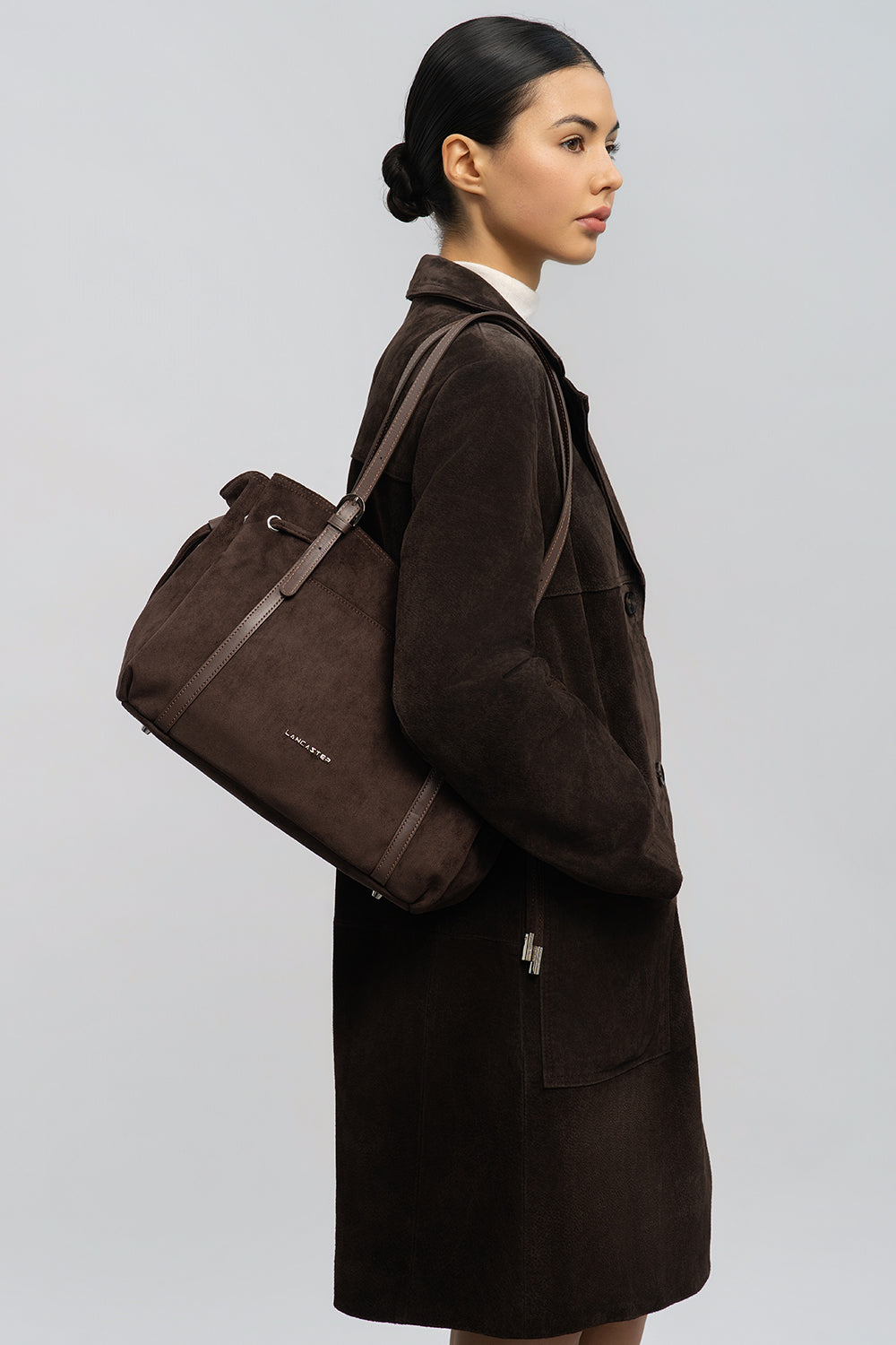 grand sac cabas épaule - velvet emma 