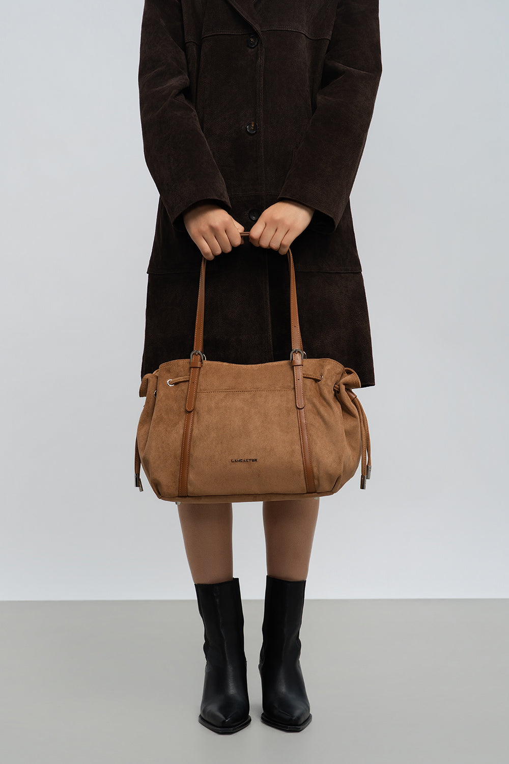 grand sac cabas épaule - velvet emma 