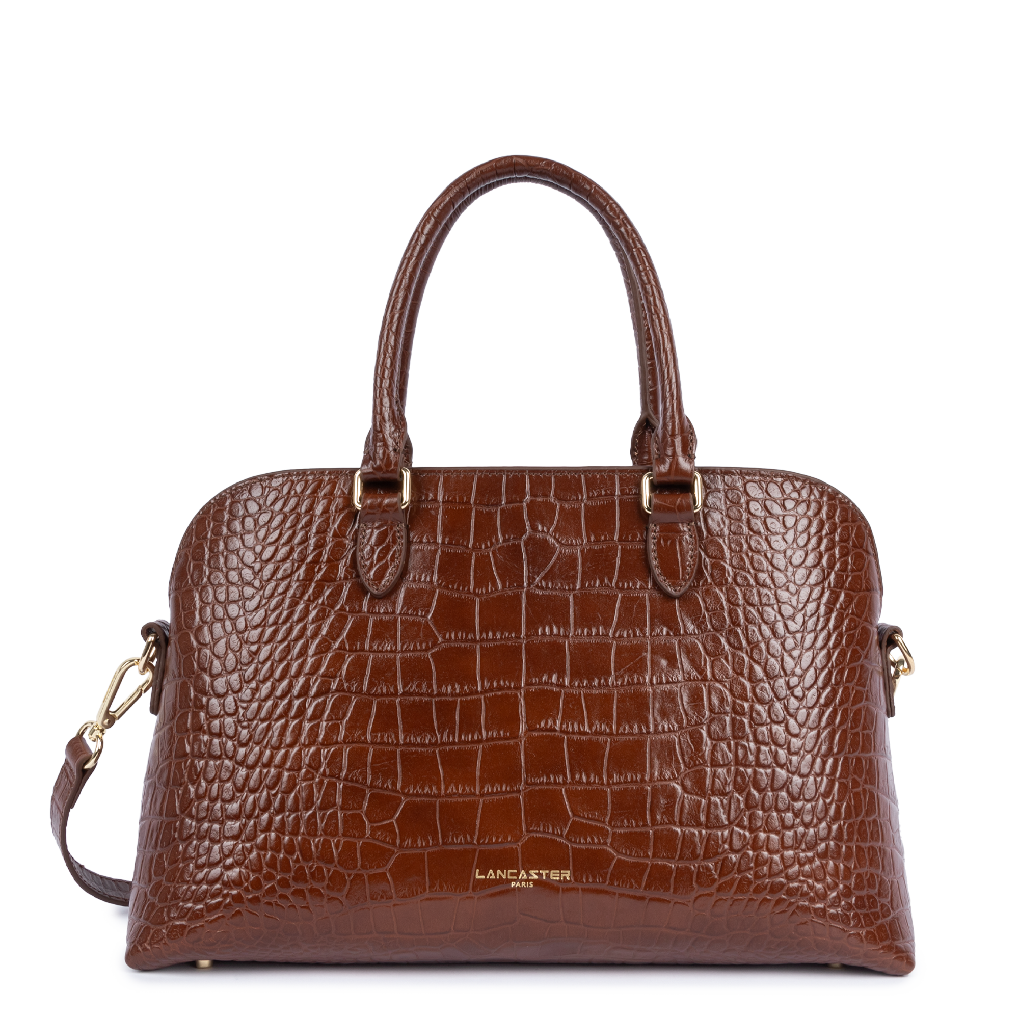 WEL ウェル ハンドバッグ 赤系　クロコ　Exotic Leather Bags Croco - Exotic Croco Women | Lancaster