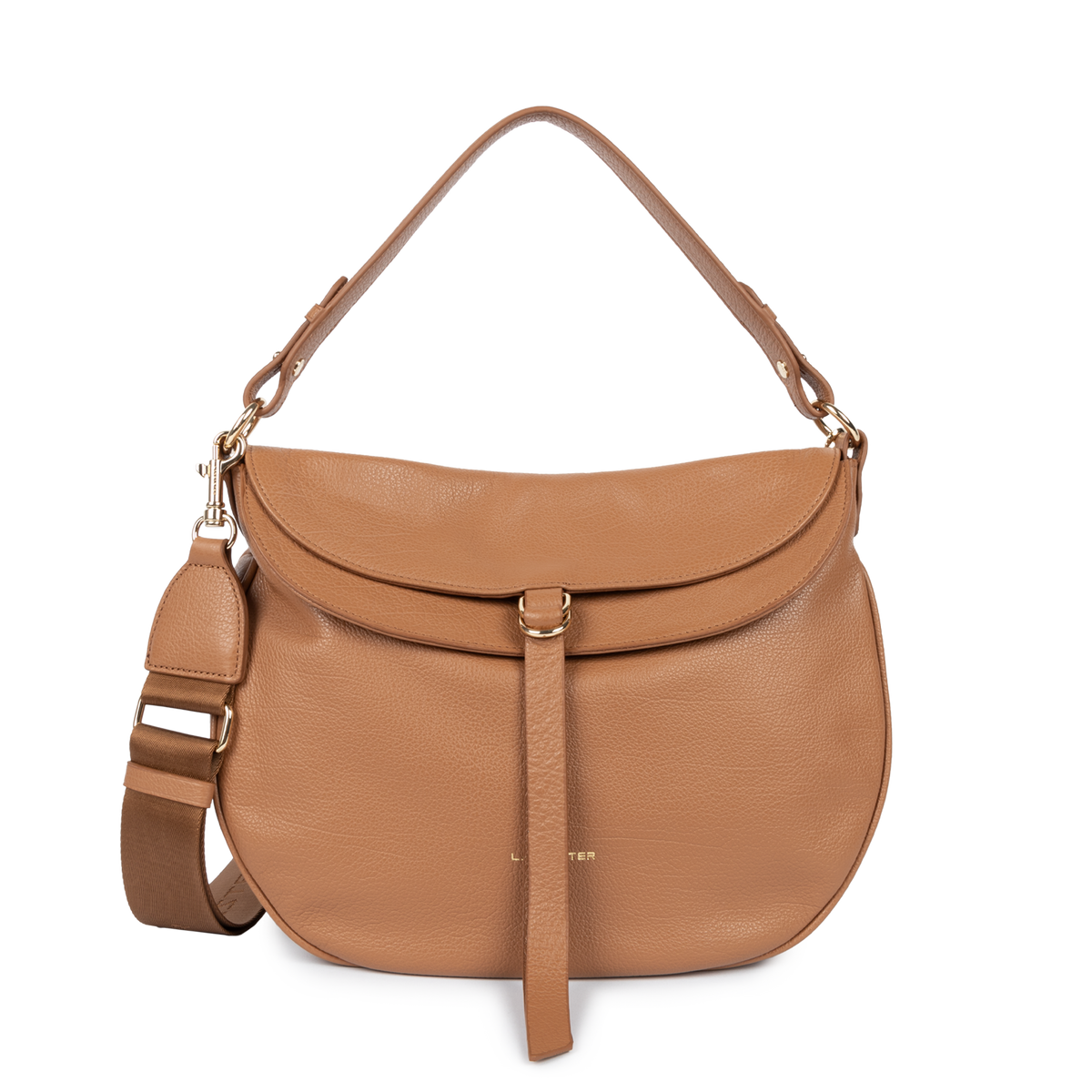 DIANTÉ STUDS ECO LEATHER SHOULDER BAG Leather Studded Bag - Black –