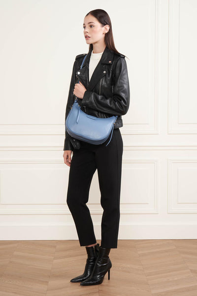 sac hobo - dune #couleur_bleu-stone