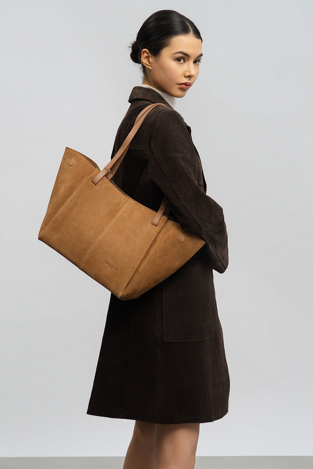 sac cabas épaule - suède 