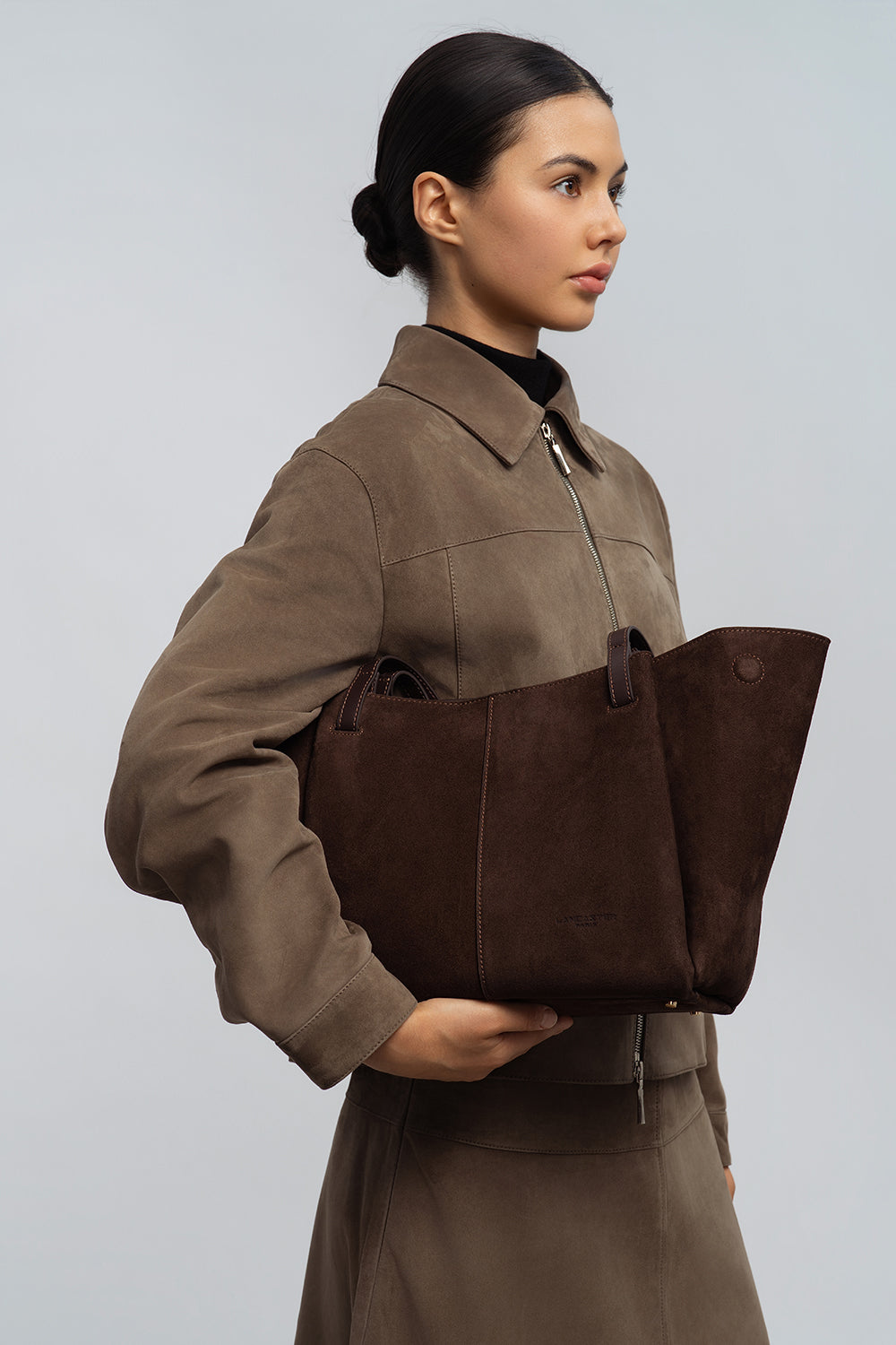 sac cabas épaule - suède 