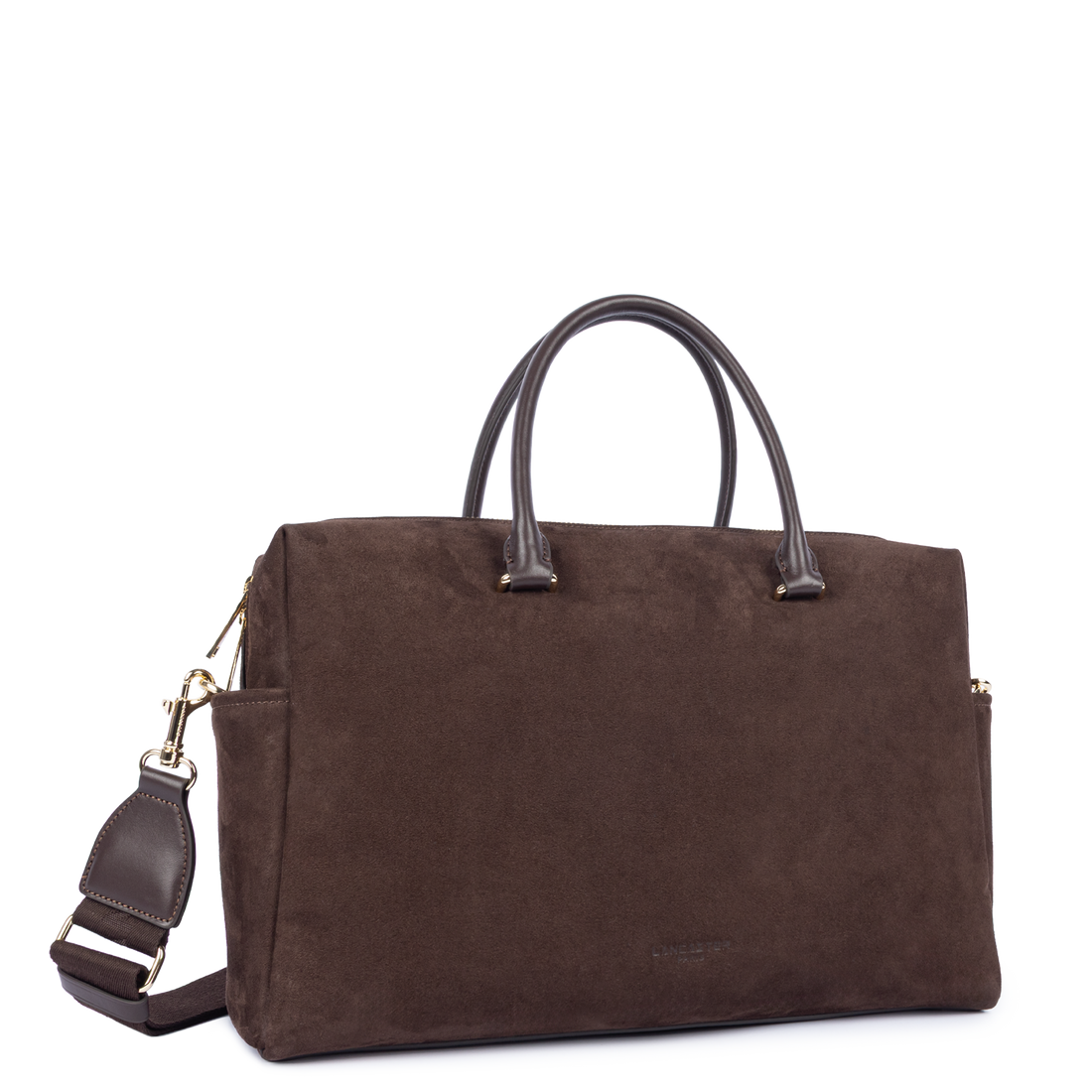 sac cabas main - suède cube 