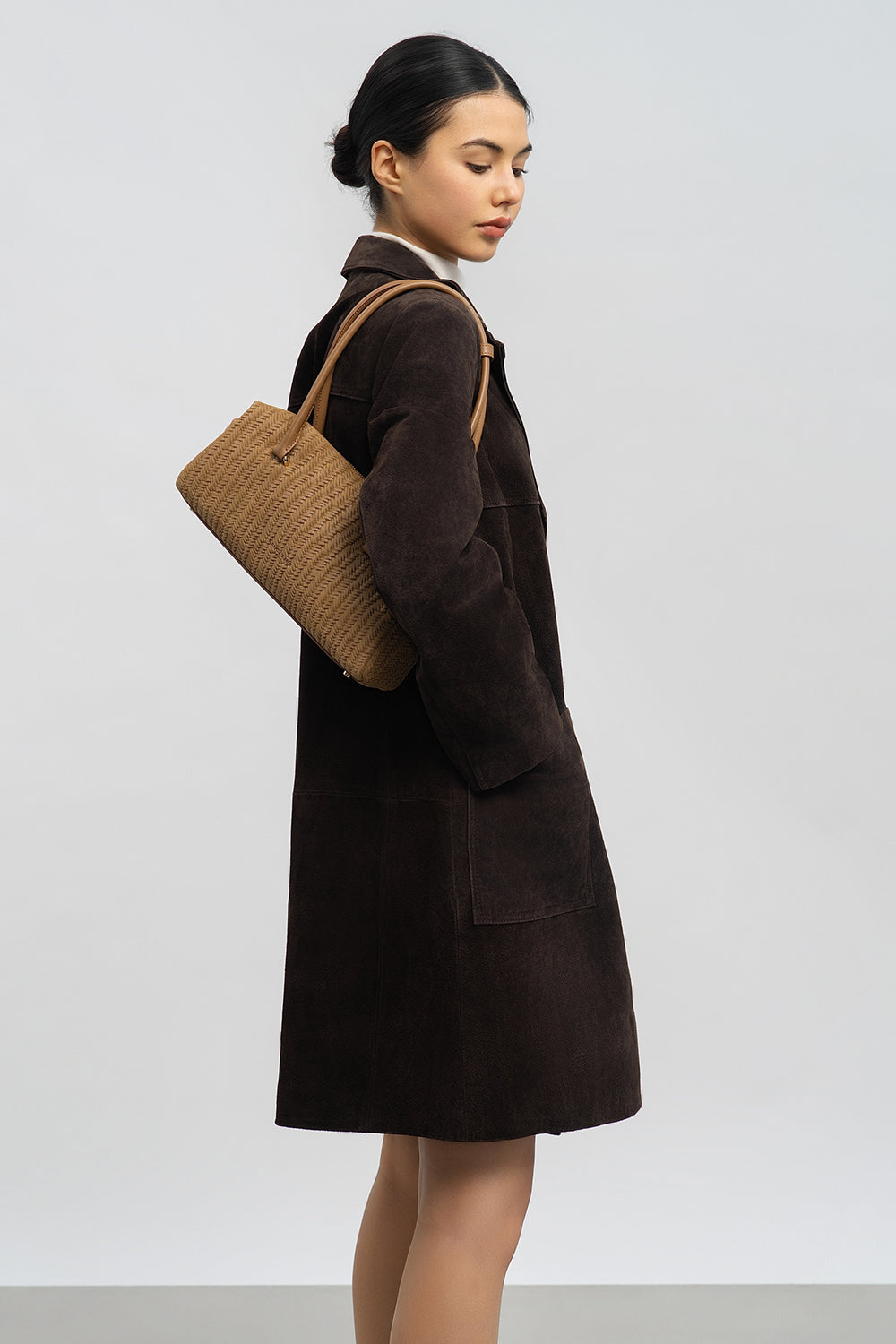 sac rectangle - tressé cube 