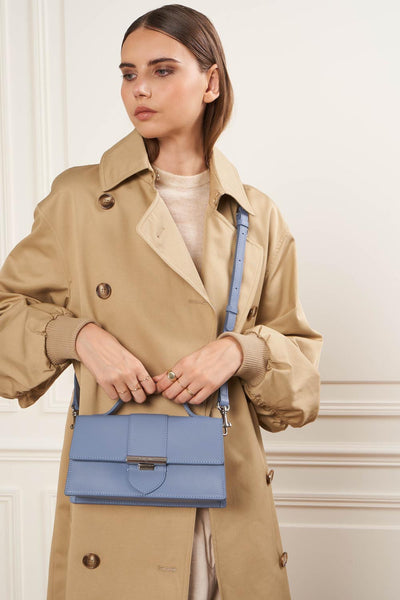 sac baguette - paris ily #couleur_bleu-stone