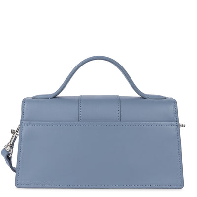 sac baguette - paris ily #couleur_bleu-stone