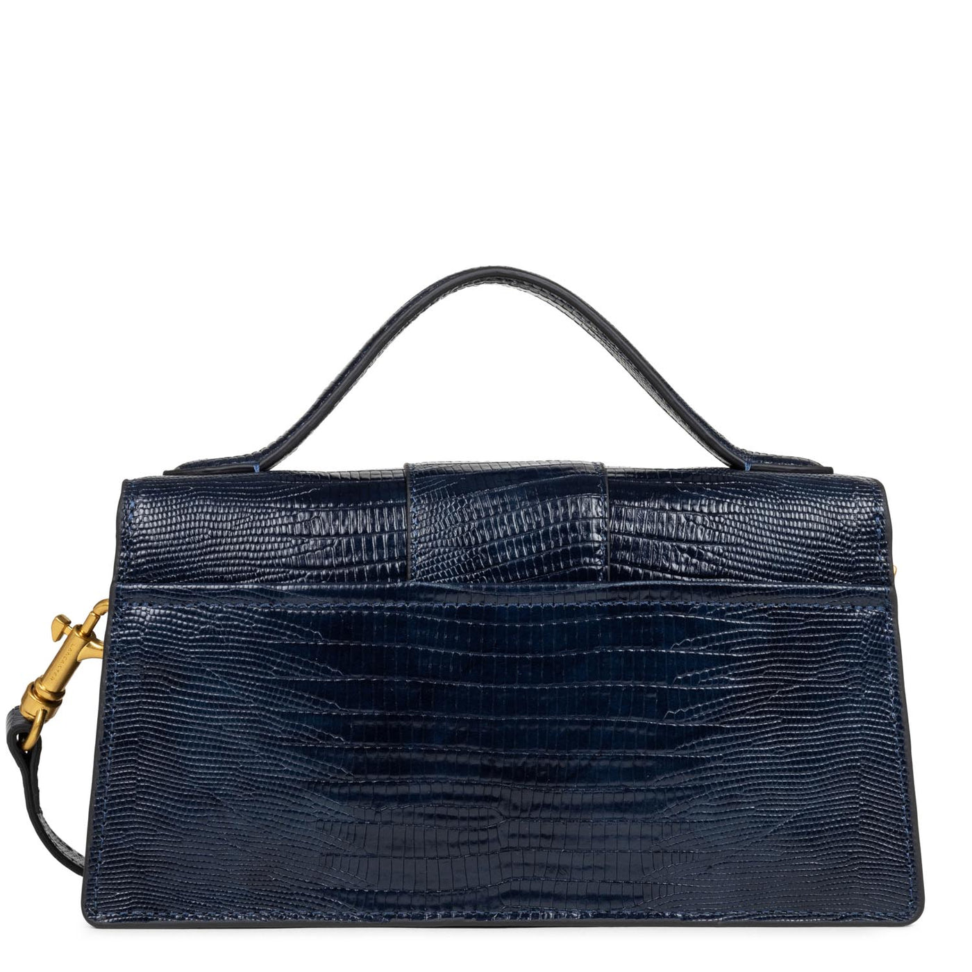 sac baguette - exotic ily #couleur_bleu-fonc-lzard