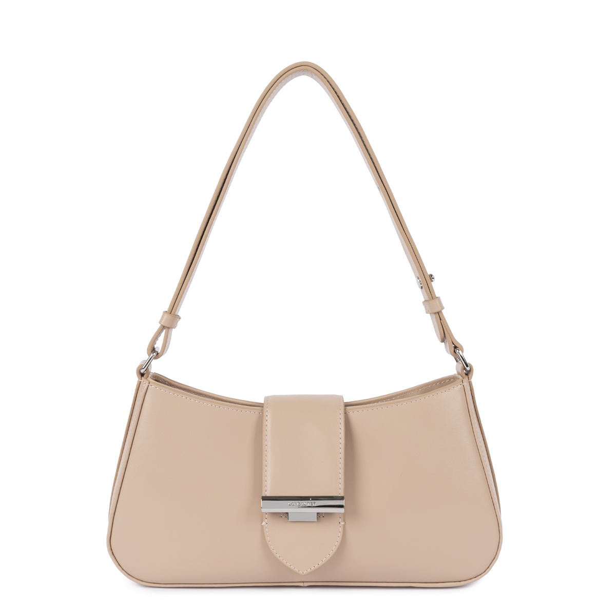 Sac Bandoulière Lancaster Noir – Polyester, 20x26x6 Cm, Occasion, Authentique Garanti