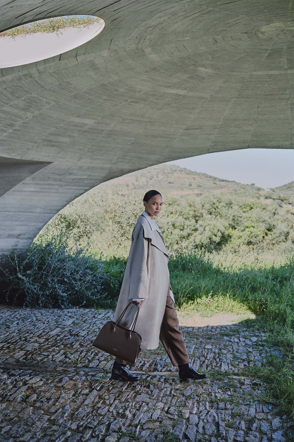 grand sac cabas épaule - donna hopper 