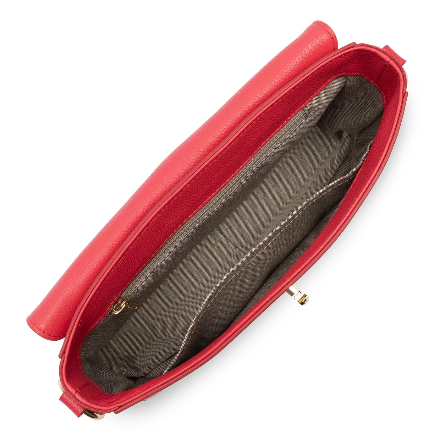 sac baguette - foulonné milano #couleur_corail