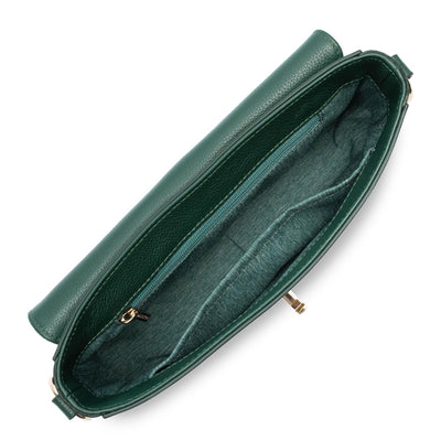 sac baguette - foulonné milano #couleur_vert-fonc