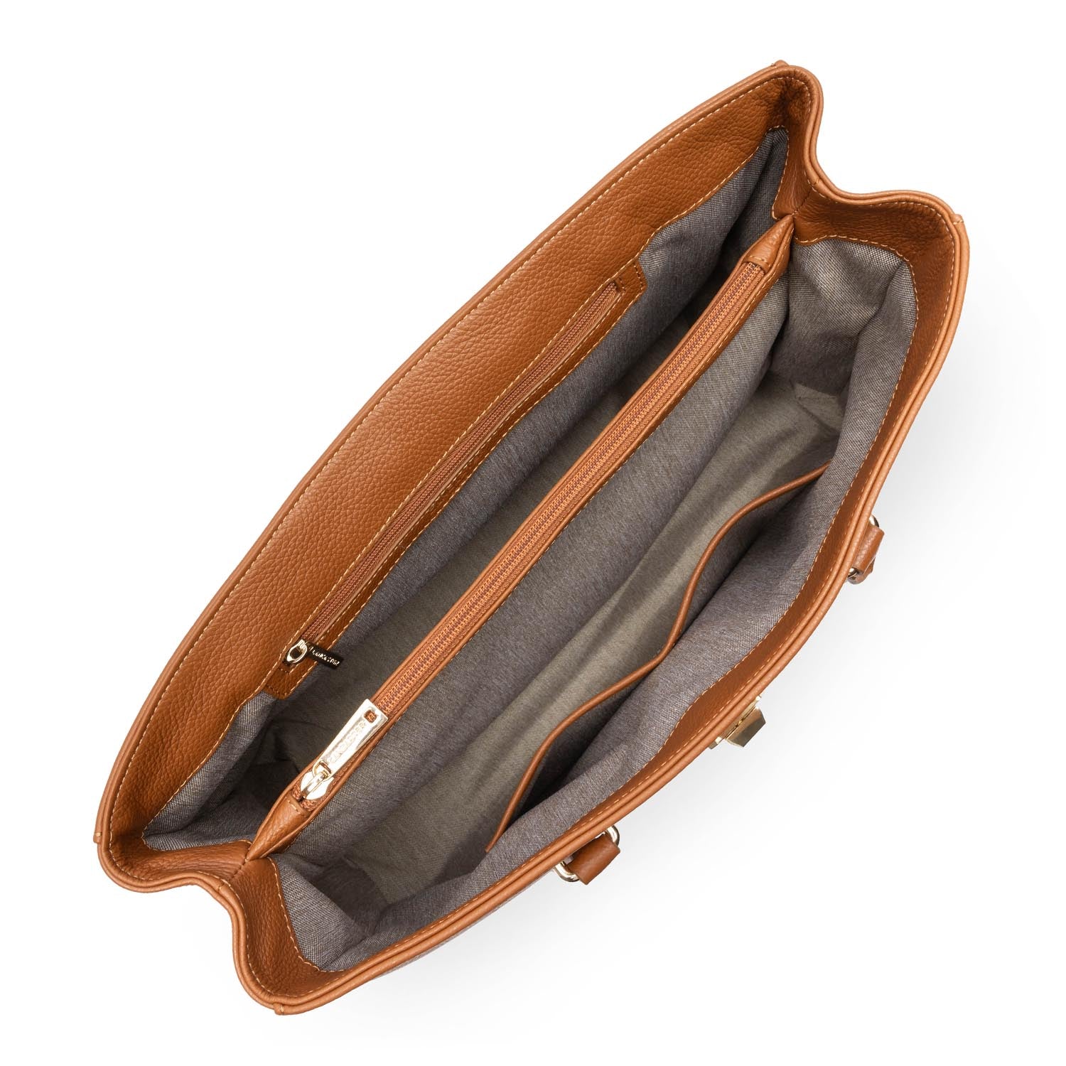 très grand sac cabas épaule - foulonné milano 