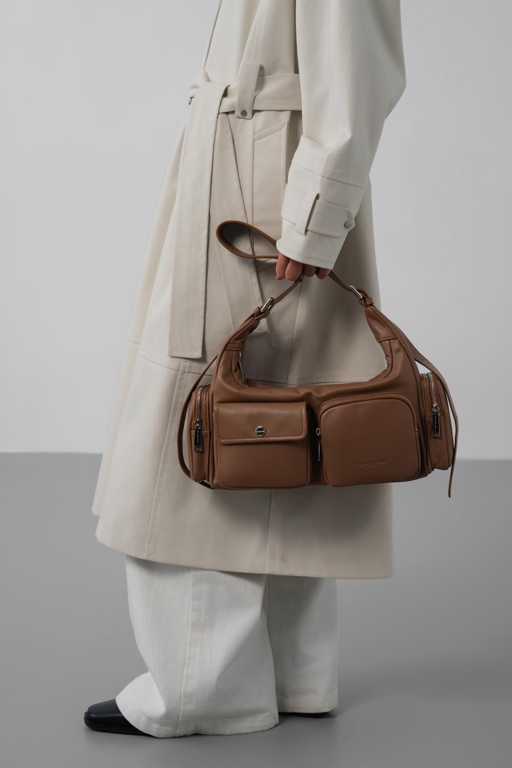 sac besace - soft caramella 