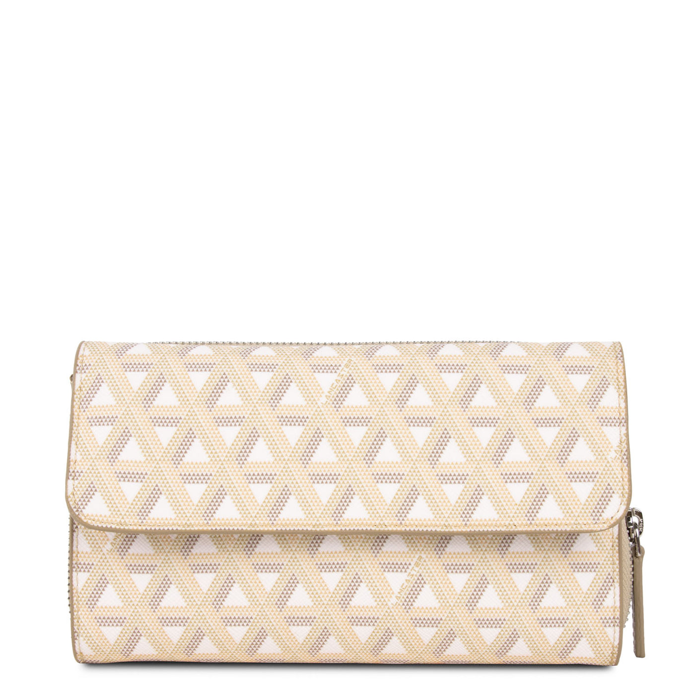 portefeuille compagnon dos à dos - ikon #couleur_beige