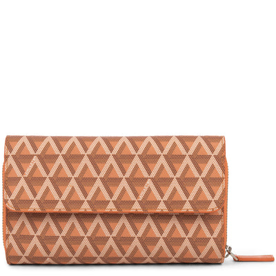 portefeuille compagnon dos à dos - ikon #couleur_orange