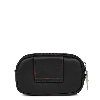 porte-monnaie - soft vintage homme #couleur_noir-rouge