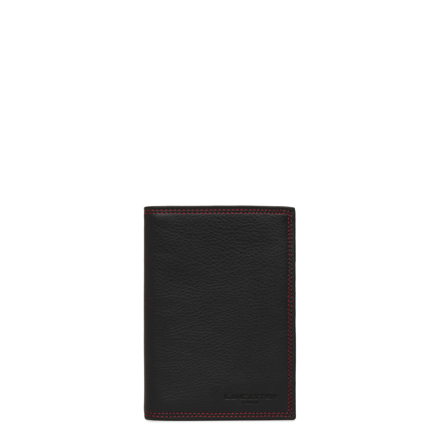 grand portefeuille - soft vintage homme #couleur_noir-rouge