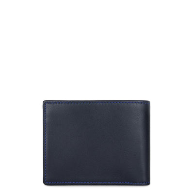 petit porte-cartes - soft vintage homme #couleur_bleu-fonc-bleu-roi