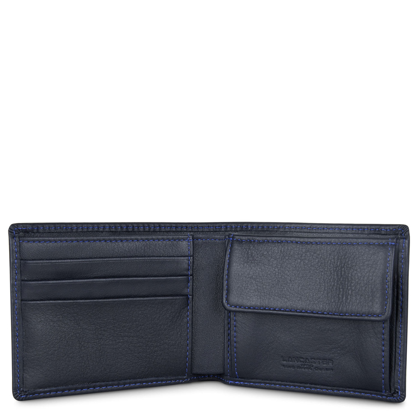 petit porte-cartes - soft vintage homme #couleur_bleu-fonc-bleu-roi