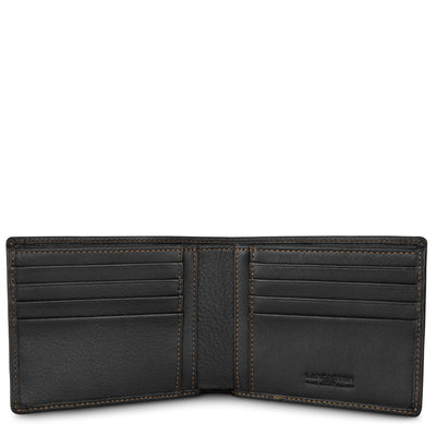 portefeuille - atlas #couleur_noir-camel