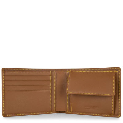 porte-cartes - soft vintage homme #couleur_camel-jaune