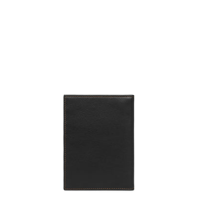 porte passeport - atlas #couleur_noir-camel