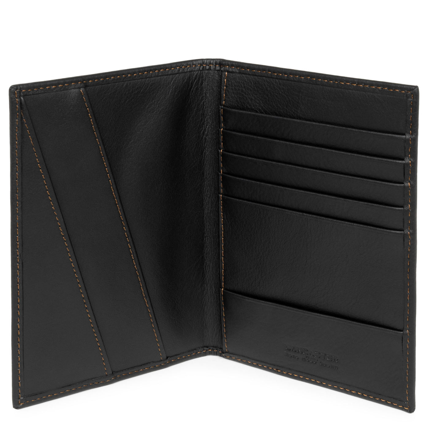 porte passeport - atlas #couleur_noir-camel