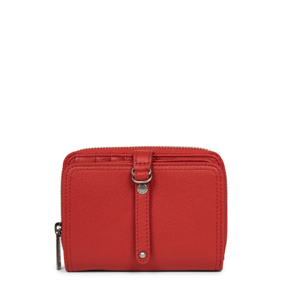 portefeuille dos à dos - soft vintage nova #couleur_rouge