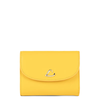 portefeuille dos à dos - city philos #couleur_jaune