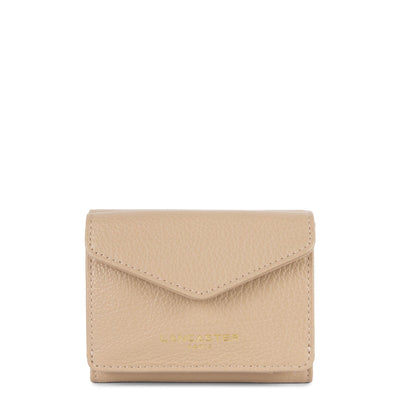 mini portefeuille dos à dos - dune #couleur_beige-fonc