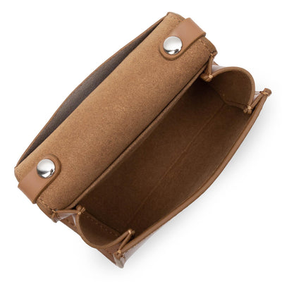 mini porte-monnaie - suave even #couleur_camel