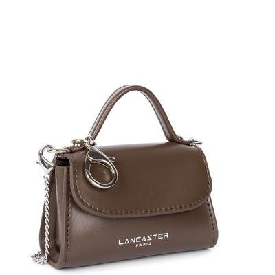 mini porte-monnaie - suave even #couleur_marron