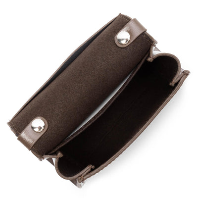 mini porte-monnaie - suave even #couleur_marron