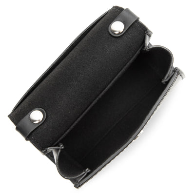 mini porte-monnaie - suave even #couleur_noir