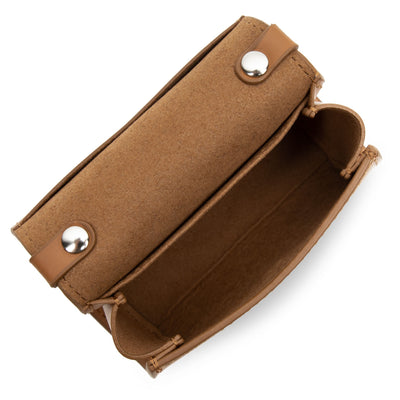 mini porte-monnaie - suave even #couleur_noisette