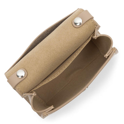 mini porte-monnaie - suave even #couleur_nude