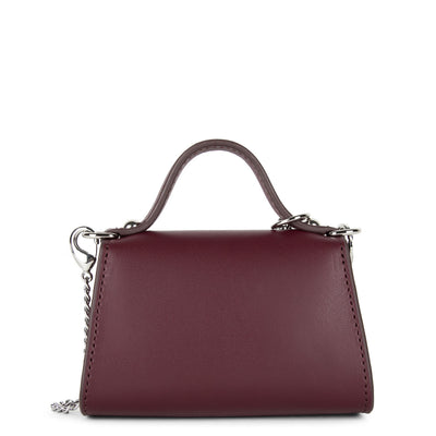 mini porte-monnaie - suave even #couleur_pourpre
