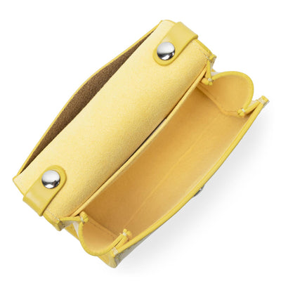 mini porte-monnaie - suave even #couleur_poussin