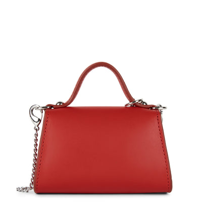mini porte-monnaie - suave even #couleur_rouge