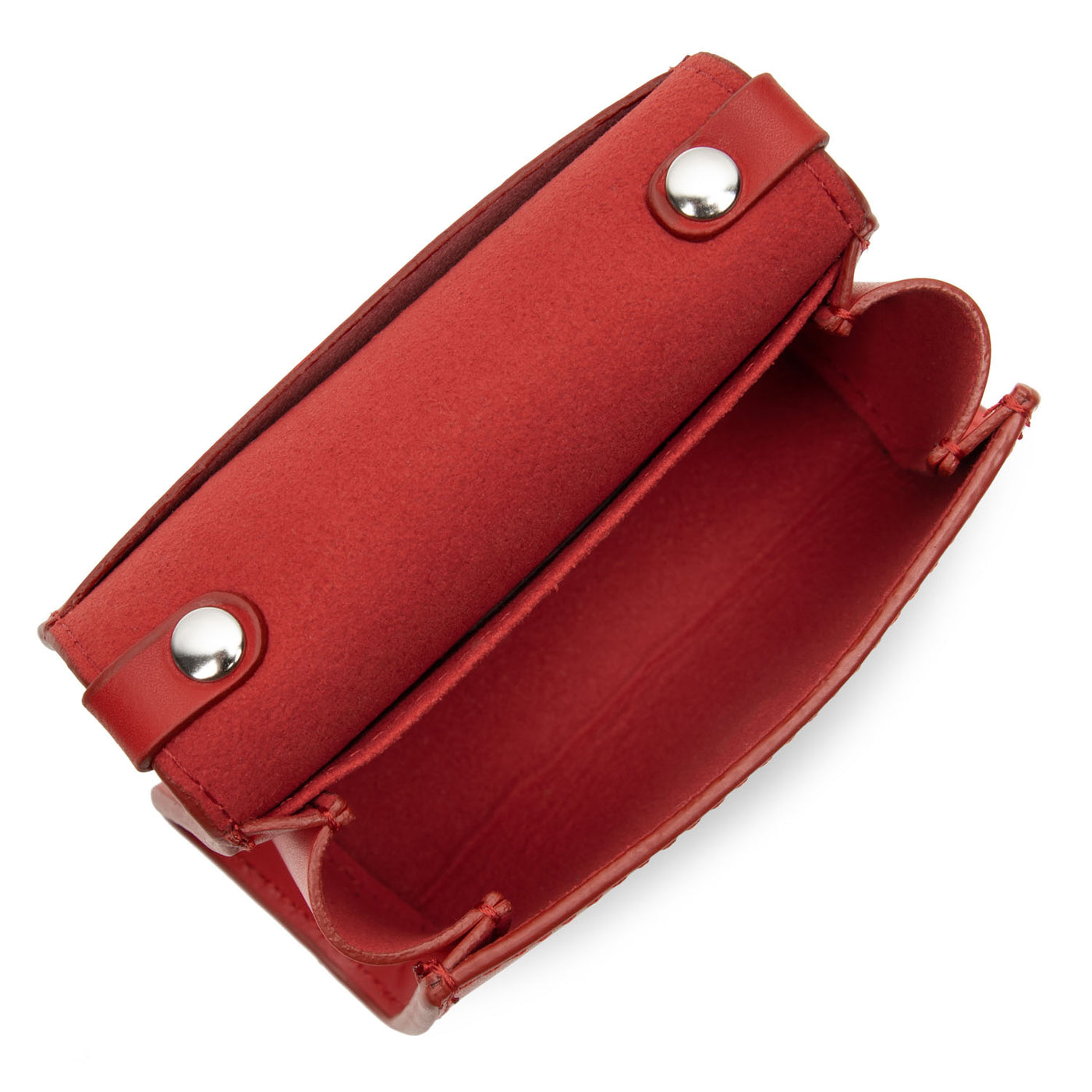 mini porte-monnaie - suave even #couleur_rouge