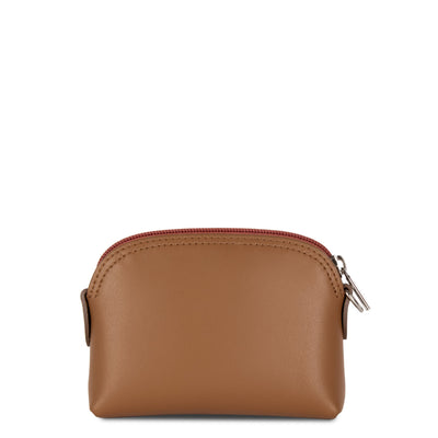 porte-monnaie - smooth #couleur_camel-potiron-vison