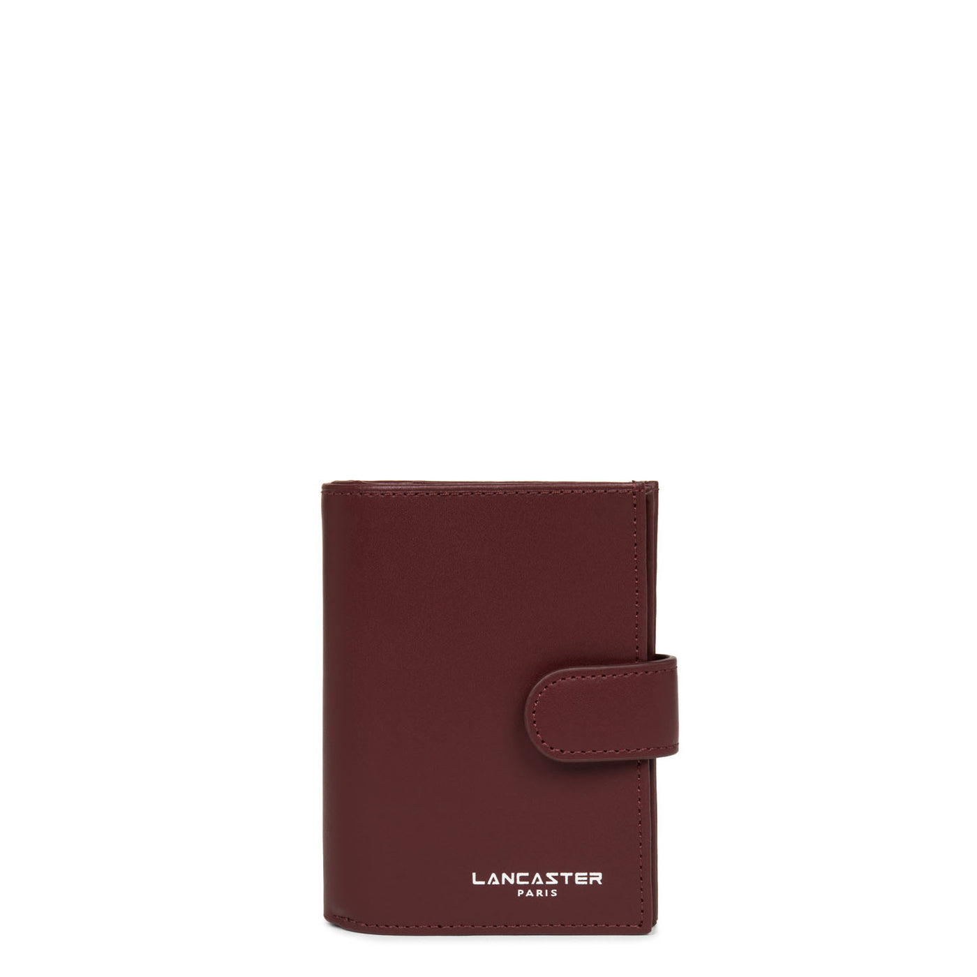 portefeuille - smooth #couleur_bordeaux