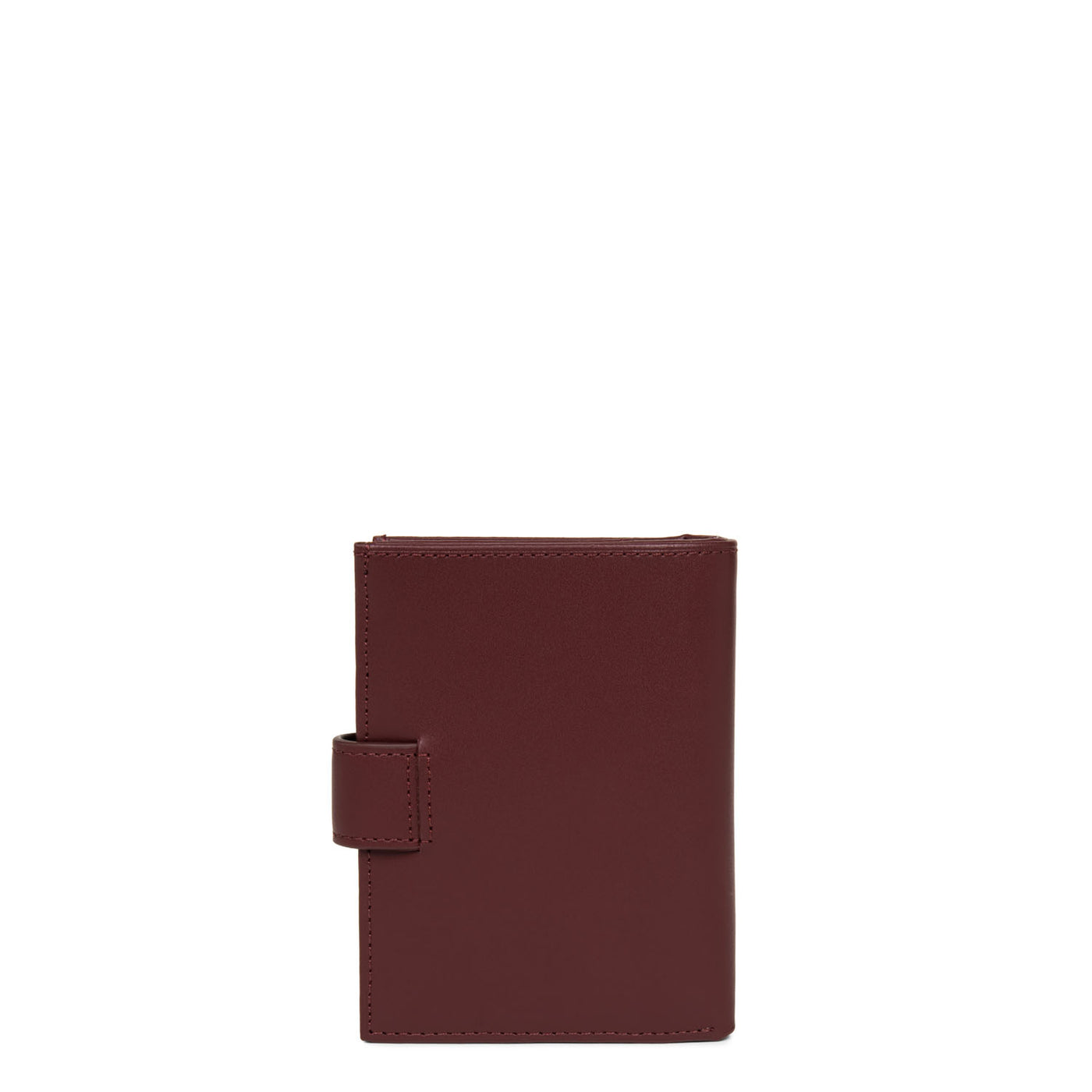 portefeuille - smooth #couleur_bordeaux
