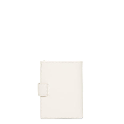 portefeuille - smooth #couleur_ecru