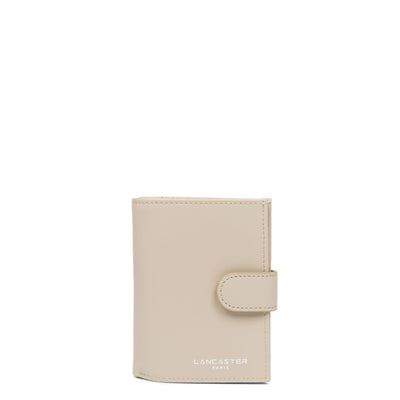 portefeuille - smooth #couleur_galet-ros