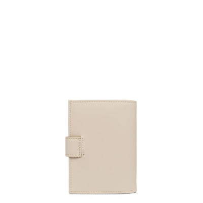 portefeuille - smooth #couleur_galet-ros