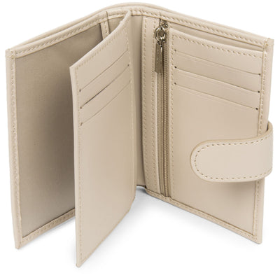 portefeuille - smooth #couleur_galet-ros