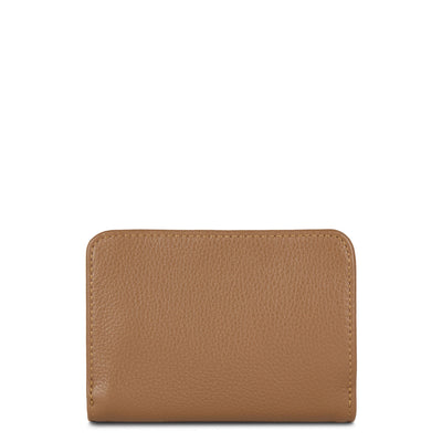 portefeuille dos à dos - foulonne pm #couleur_camel
